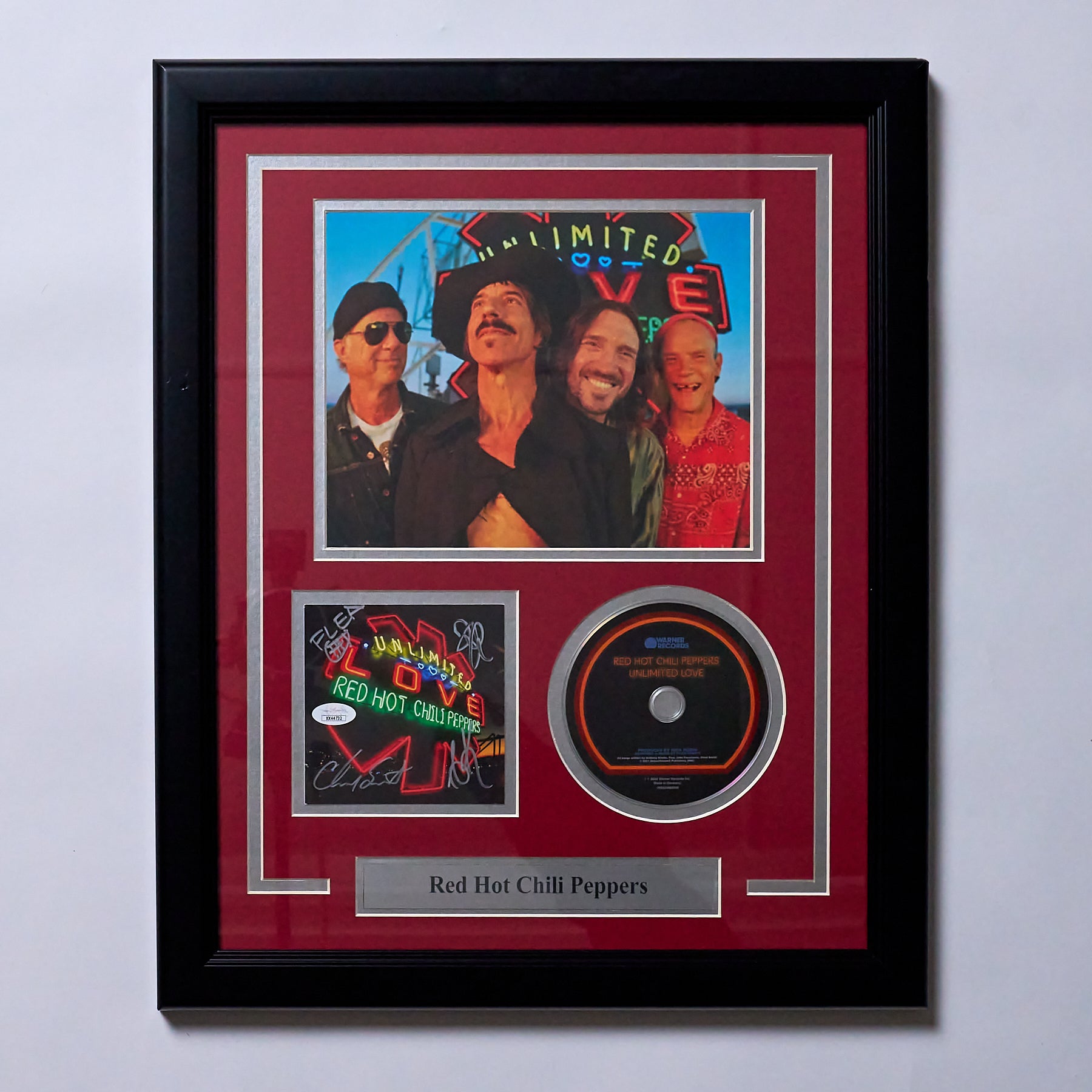 Red Hot Chili Peppers 直筆サイン入　レコード レッド・ホット・チリ・ペッパーズ - ファンコレクションズ