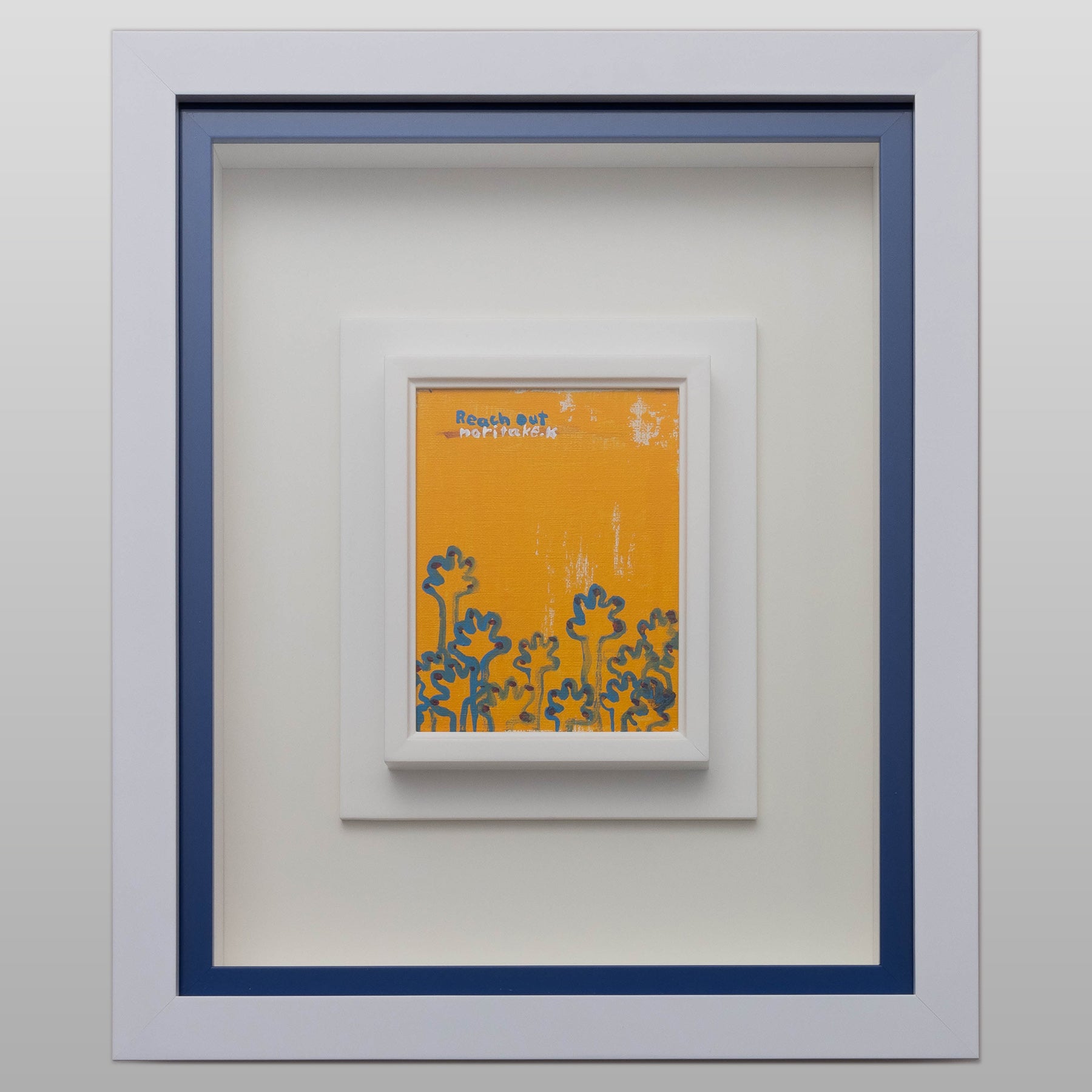 木梨憲武個展in New York 作品 「REACH OUT」1