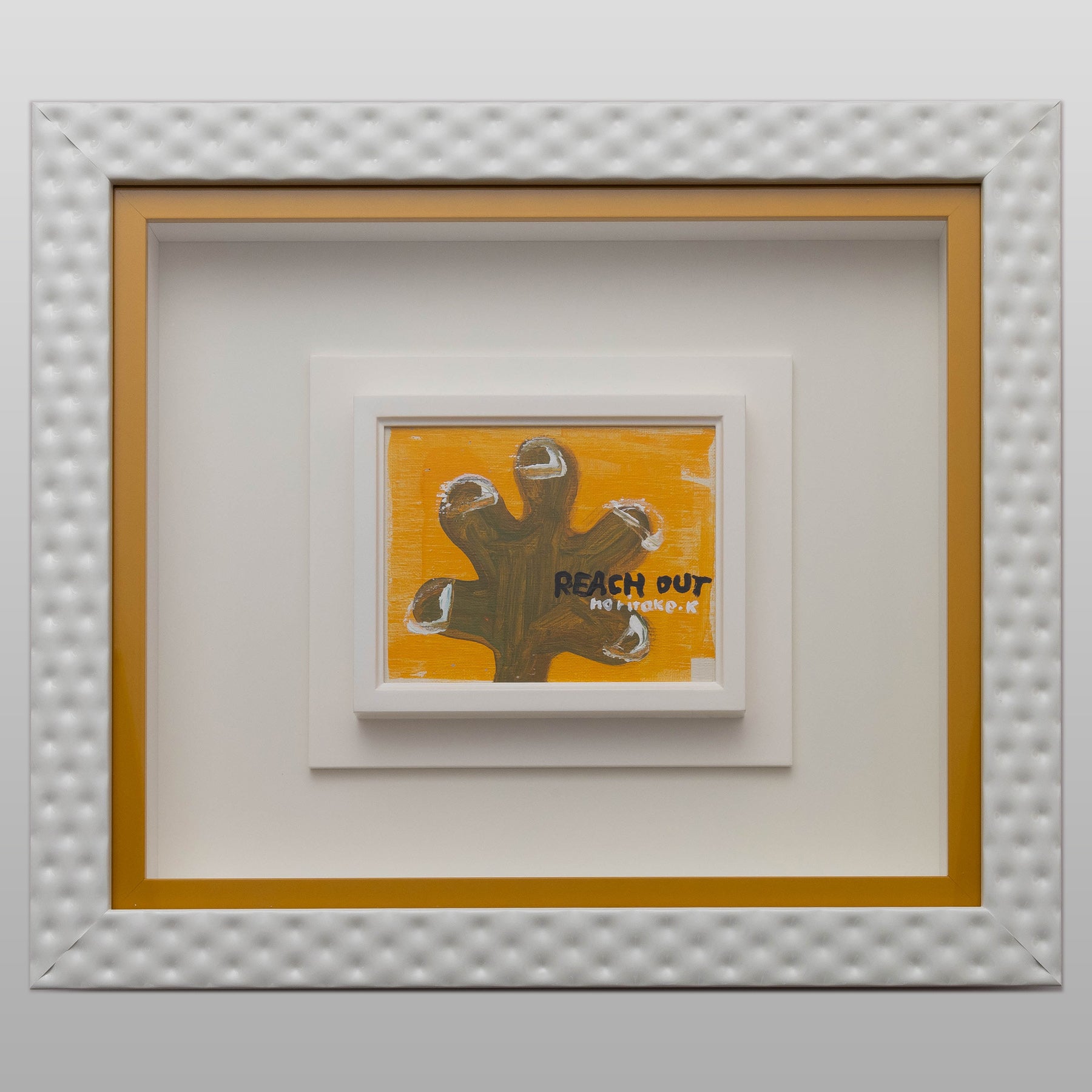 木梨憲武個展in New York 作品 「REACH OUT」2