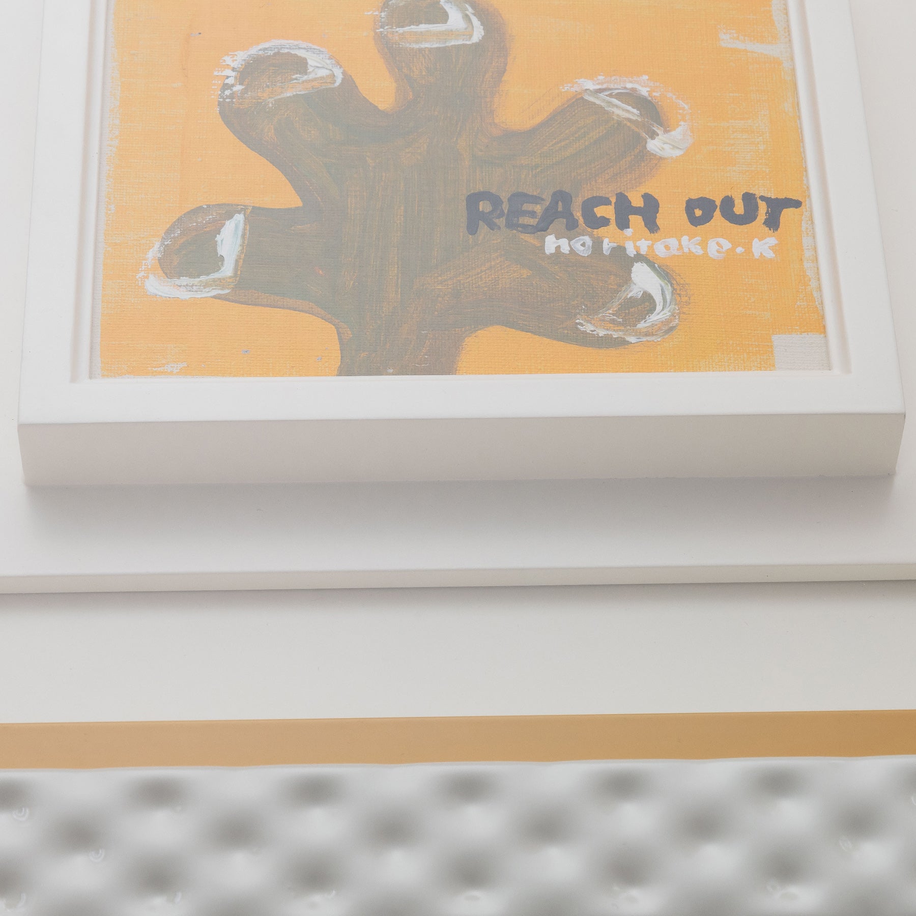木梨憲武個展in New York 作品 「REACH OUT」2