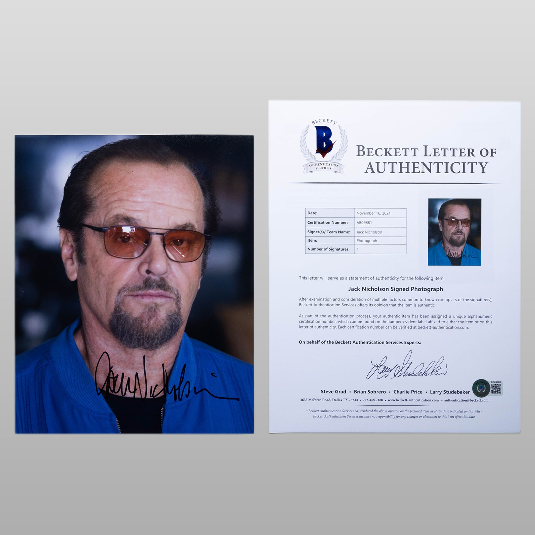 ジャック・ニコルソン