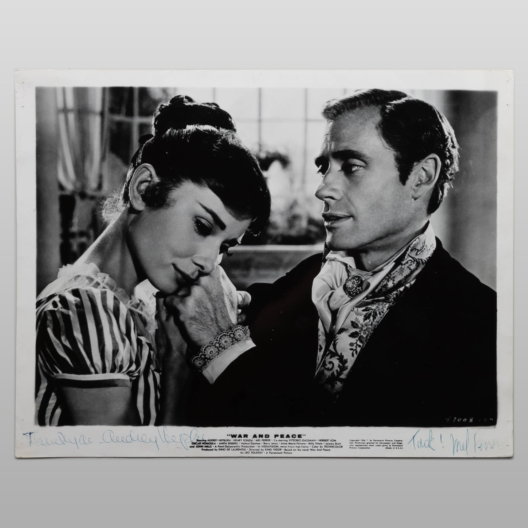 オードリー・ヘプバーン/メル・ファーラー