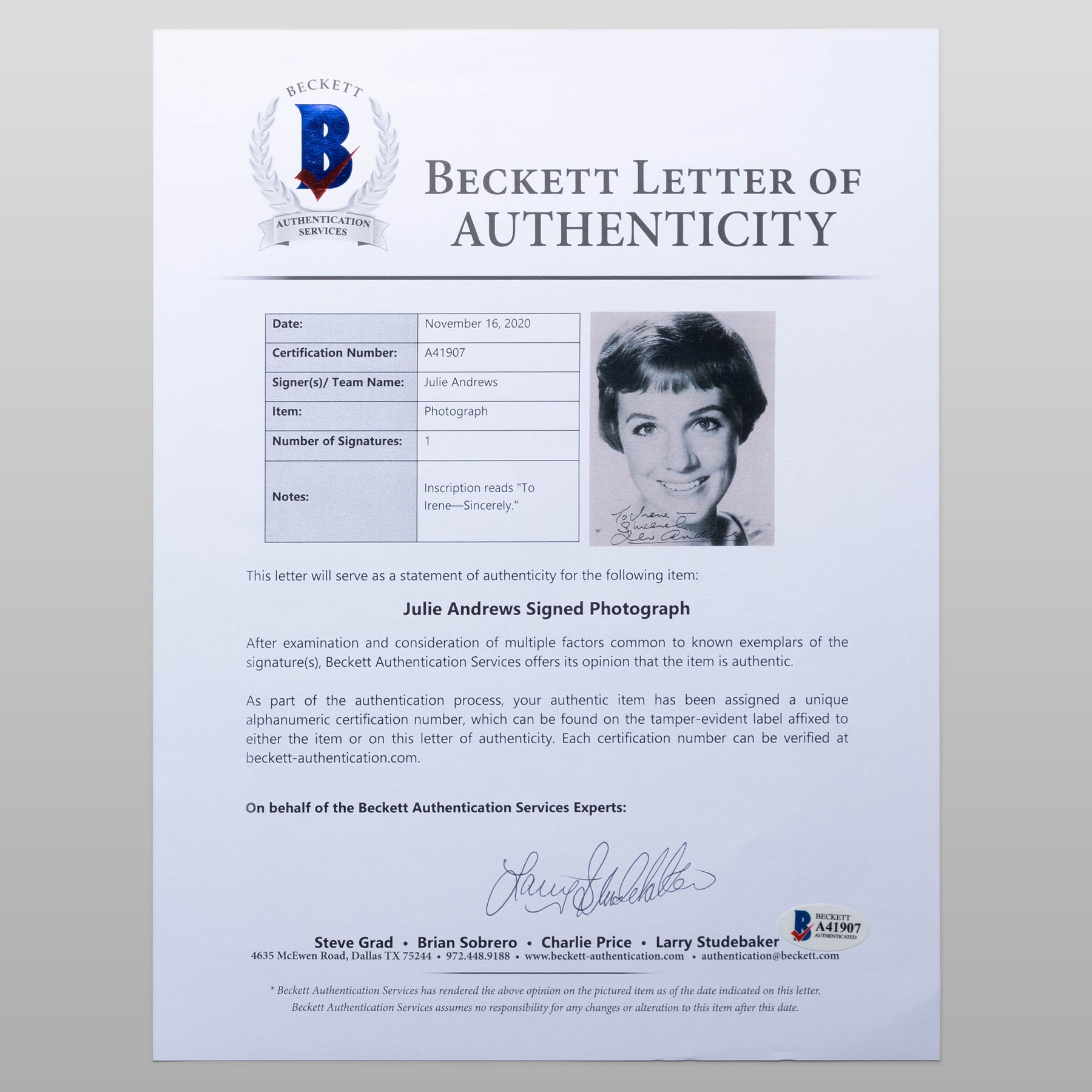 ジュリー・アンドリュース