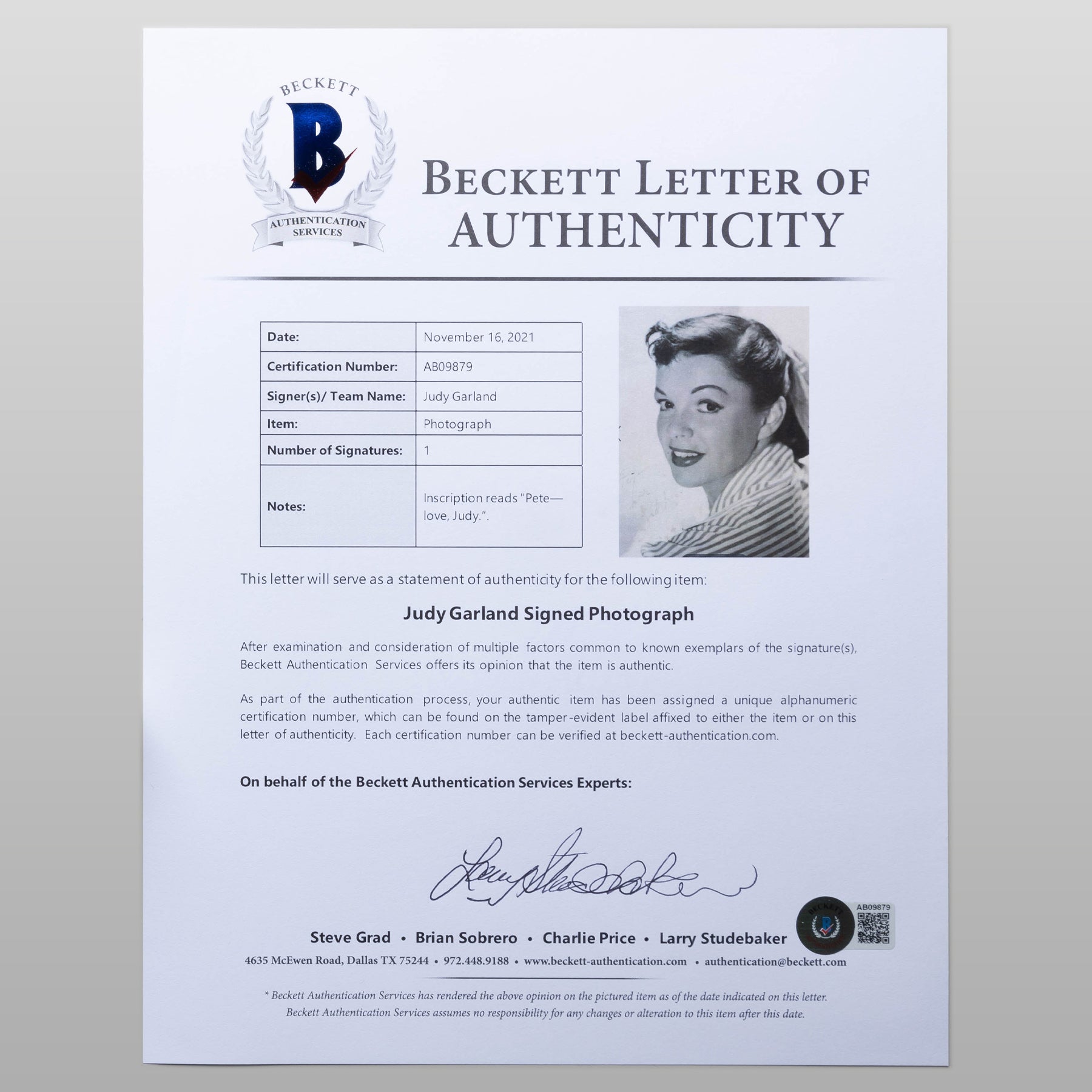 ジュディ・ガーランド