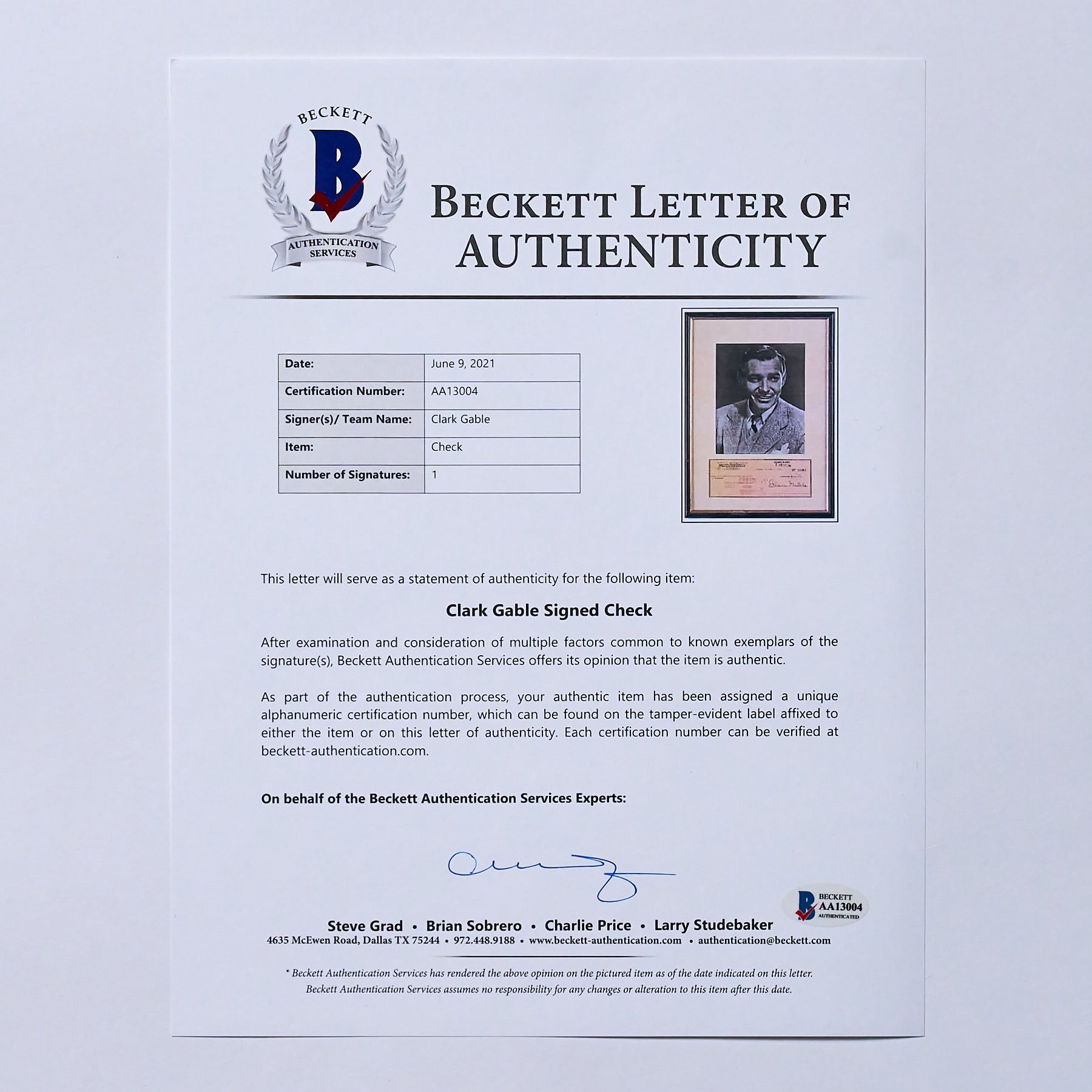 クラーク・ゲーブル