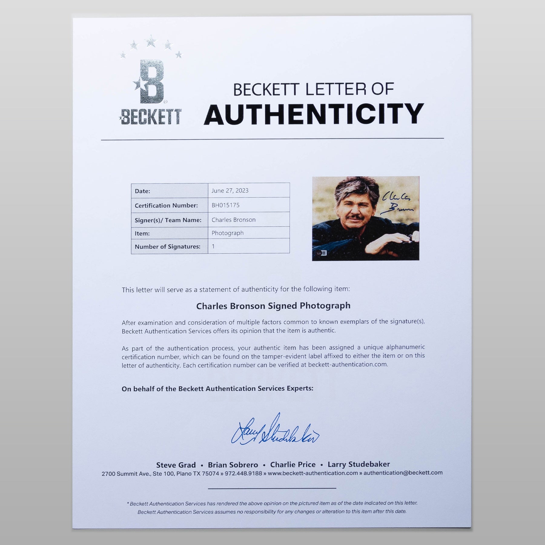 チャールズ・ブロンソン