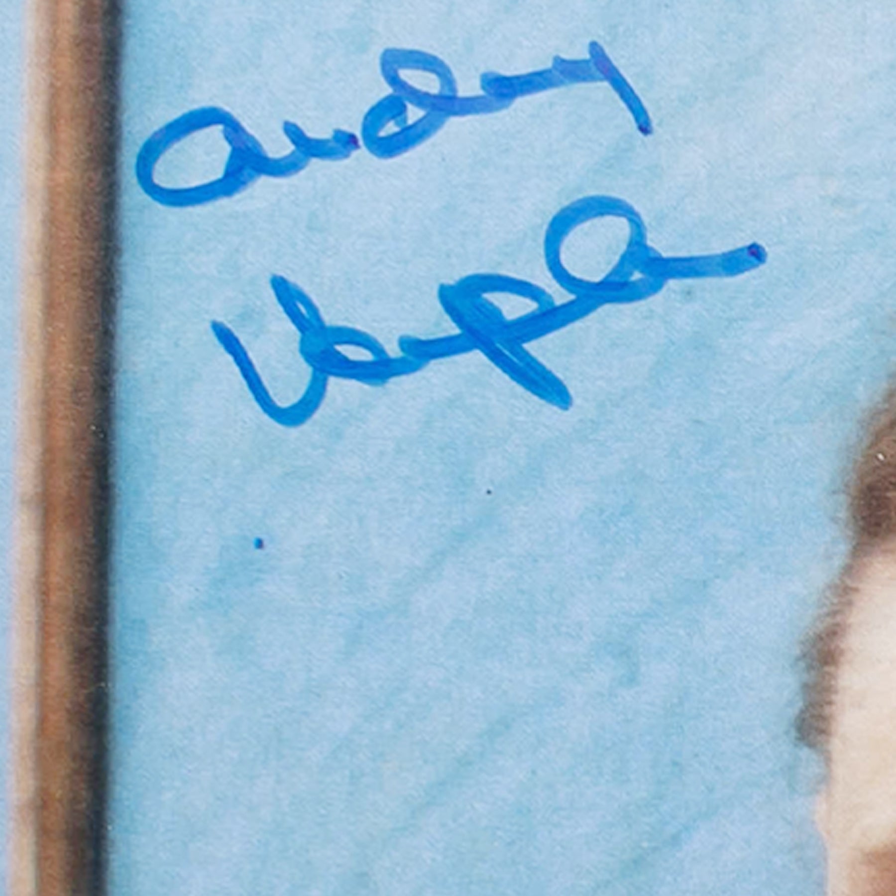 オートグラフ❢オードリーヘップバーン　直筆サイン入り　1点物 セール中…オードリー・ヘプバーン直筆サイン入り写真… - メルカリ